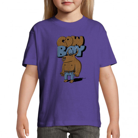 T-shirt enfant "Cow Boy"