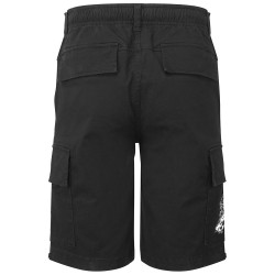 Short cargo homme noir Hiboude (Gondrax,Les Bébêtes,Animaux,Humour)