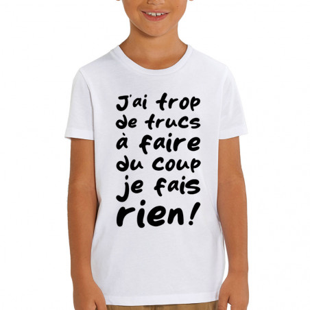 T-shirt enfant coton bio...