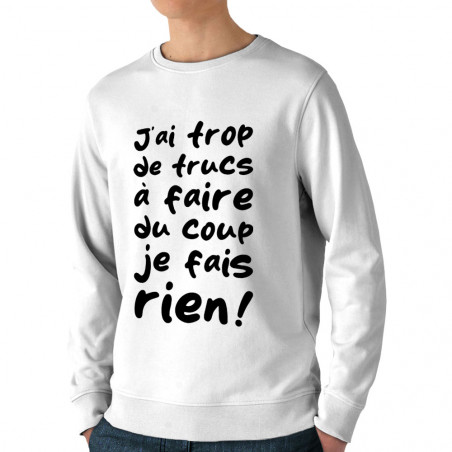 Sweat homme bio col rond...