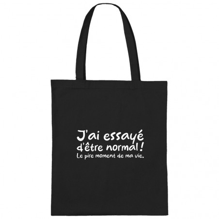 Sac shopping en toile "J'ai...