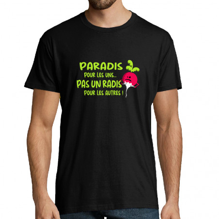 T-shirt homme "Pas un radis"