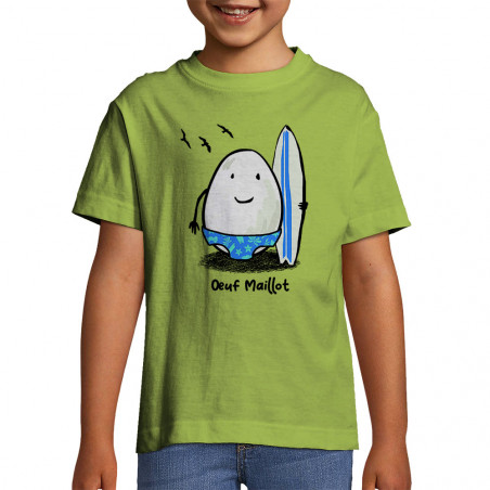 T-shirt enfant "Œuf maillot"