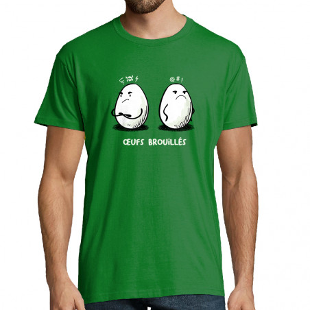 T-shirt homme "Œufs brouillés"