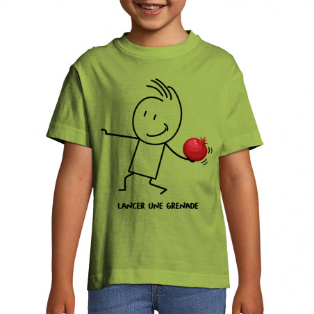 T-shirt enfant "Lancer une...