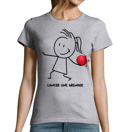 T-shirt femme "Lancer une...