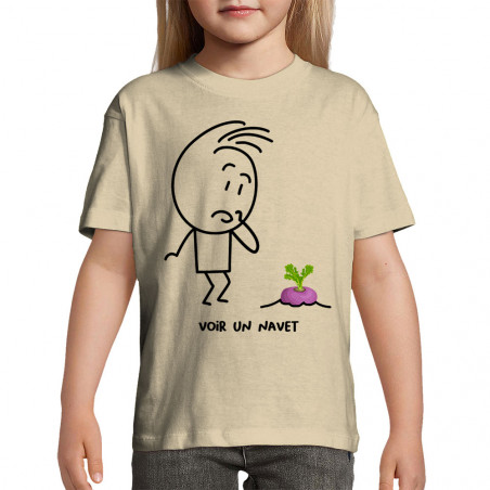 T-shirt enfant "Voir un...