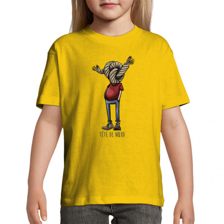 T-shirt enfant "Tête de nœud"