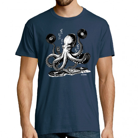 T-shirt homme "DJ Octopus"