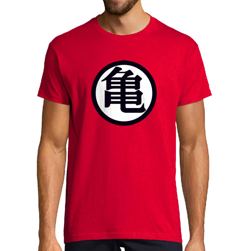 Tee-shirt homme rouge Goku (Films/Séries,Manga Kawaï japan)