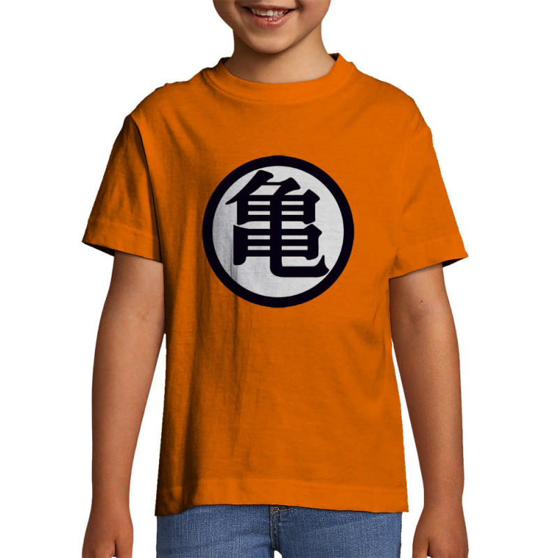T-shirt enfant orange Goku (Films/Séries,Manga Kawaï japan)