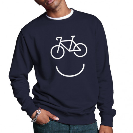 Sweat homme col rond "Bike...