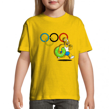 T-shirt enfant "Homer Jeux...