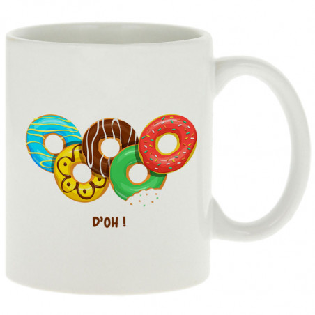 Mug "Donuts Olympiques"