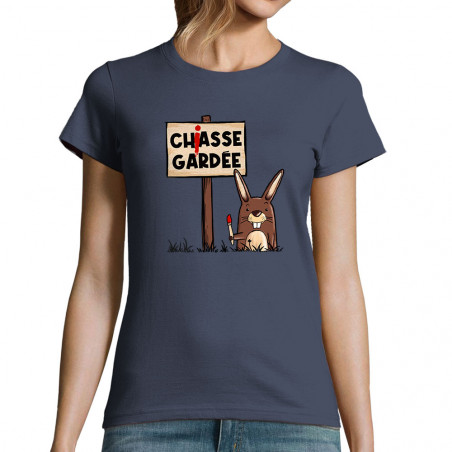 T-shirt femme "Chiasse Gardée"