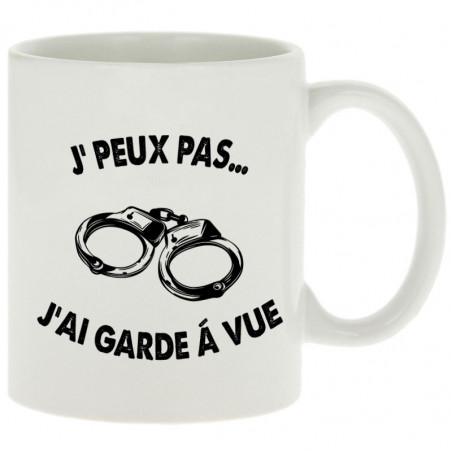 Mug "J'peux pas j'ai garde...