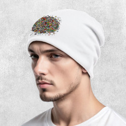 Bonnet unisexe blanc Planet Pop Culture (Zewa,Jeux Vidéo / Geek)