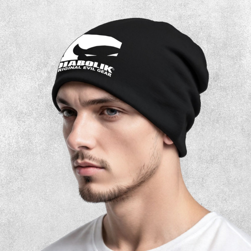 Bonnet unisexe noir Diabolik - D Logo (Diabolik)