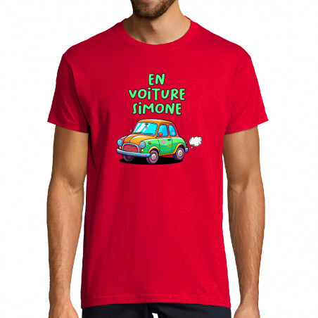 T-shirt homme "En voiture...