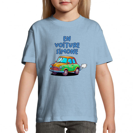 T-shirt enfant "En voiture...