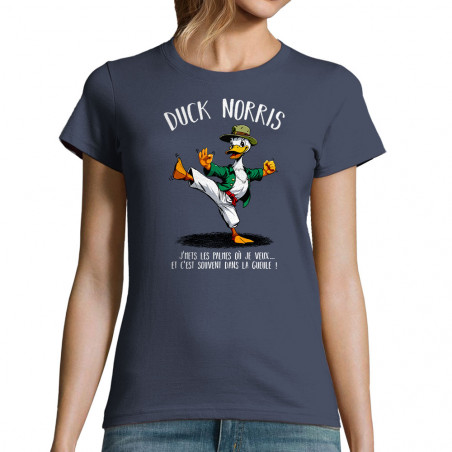T-shirt femme "Duck Norris"