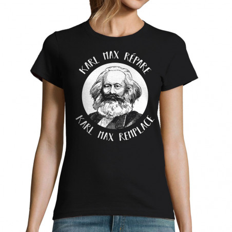 T-shirt femme "Karl Max...