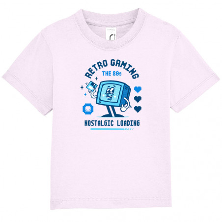 T-shirt bébé "Retro gaming"