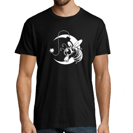 T-shirt homme "L'abeille cool"