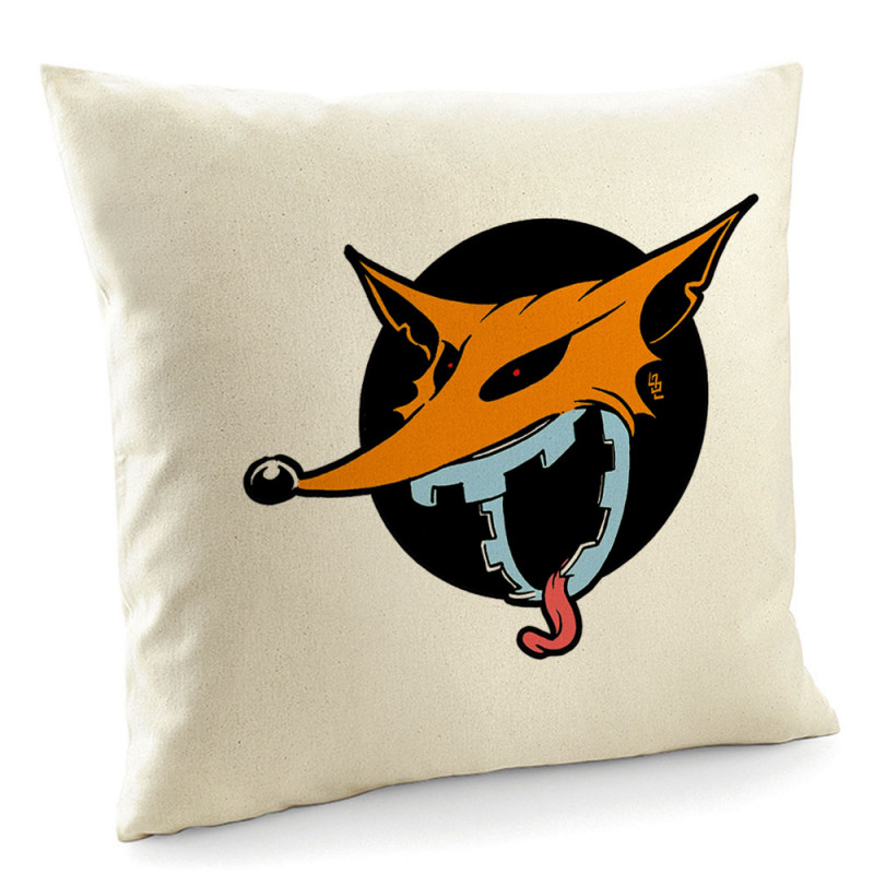 Coussin naturel A belles dents (Laul,Animaux)
