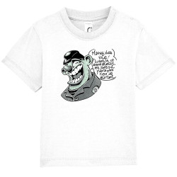 T-shirt bébé blanc Marrez-vous (Laul)