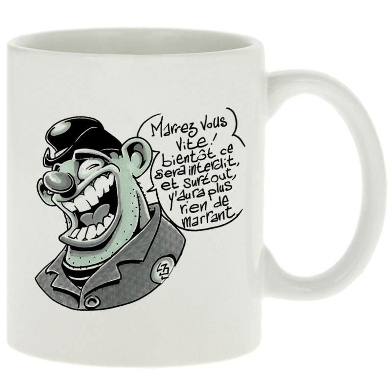 Mug blanc Marrez-vous (Laul)