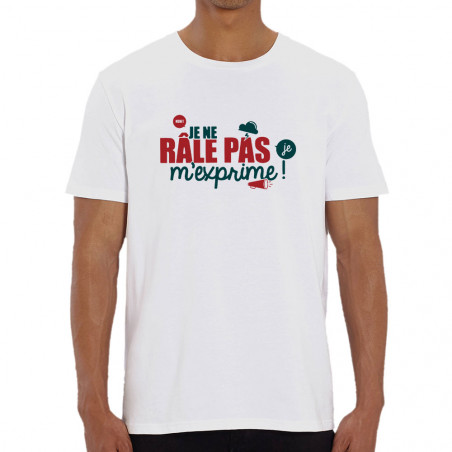 T-shirt homme coton bio "Je...