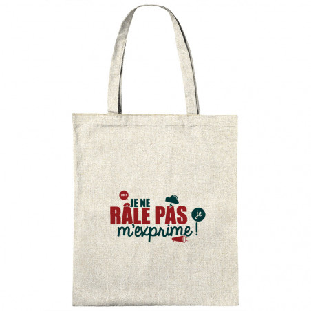Sac shopping en toile "Je...