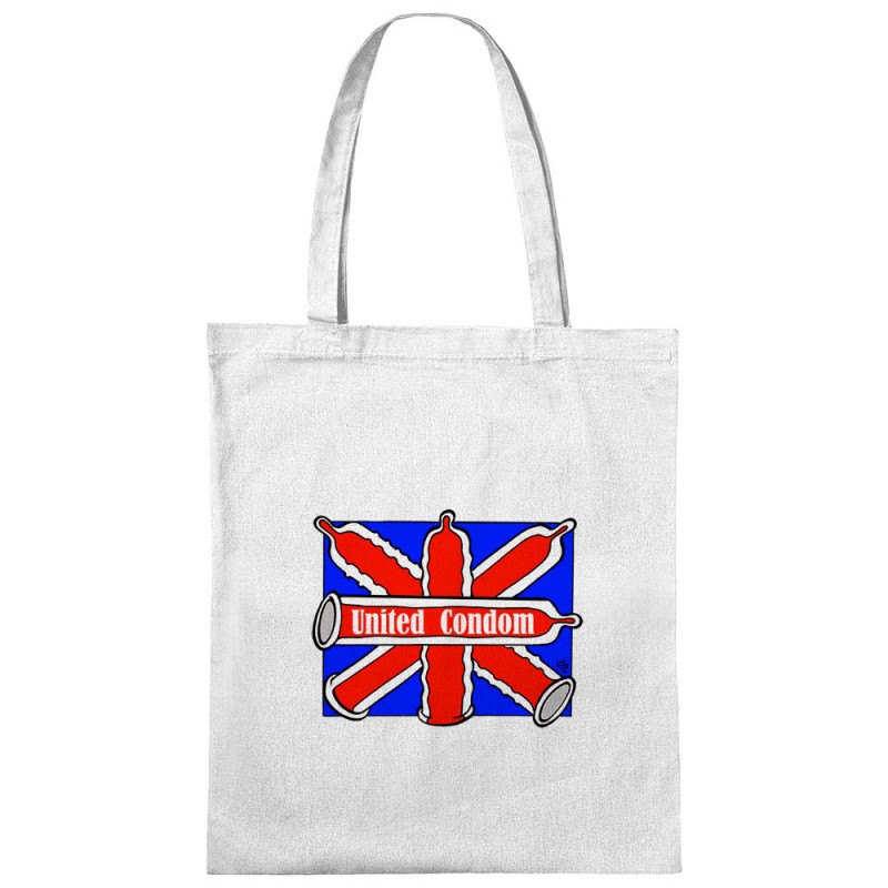 Sac shopping en toile blanc United Condom (Laul,Humour)