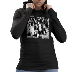 Sweat femme à capuche noir Les Thugs - On Strike (Les Thugs)