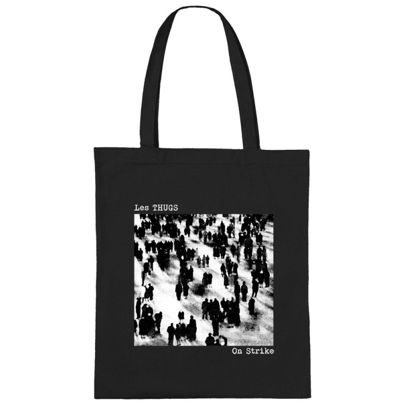 Sac shopping en toile noir Les Thugs - On Strike (Les Thugs)