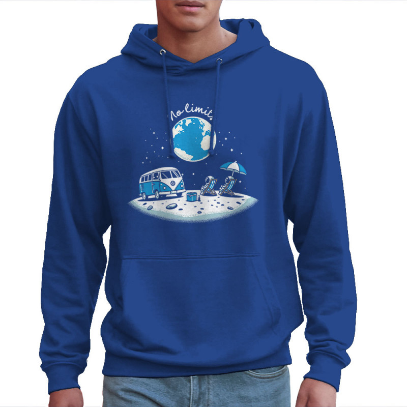 Sweat homme à capuche bleu royal No Limit (Ted Boundy,Humour)