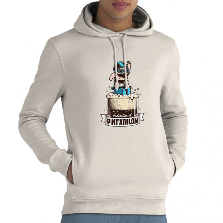 Sweat homme à capuche coton...