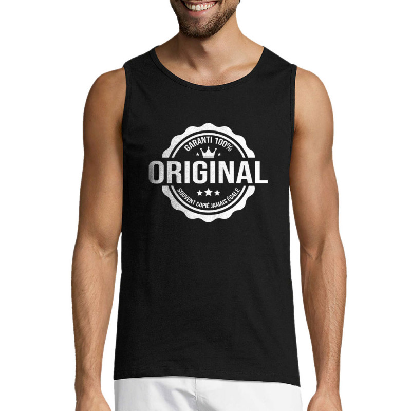 Débardeur homme noir Original (Homme) (Gondrax,Humour,Slogans Débiles)