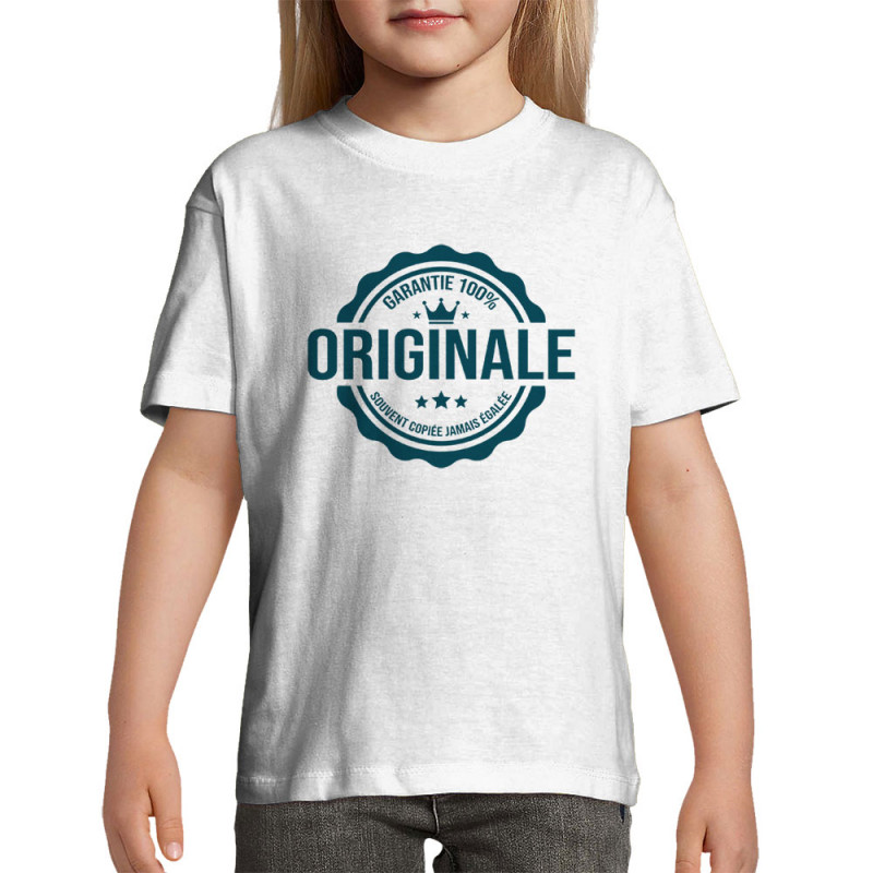 T-shirt enfant blanc Originale (Femme) (Gondrax,Humour,Slogans Débiles)