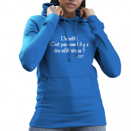 Sweat femme à capuche...