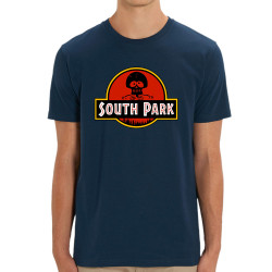 T-shirt homme coton bio bleu marine South Park (Andy,Détournements,Films/Séries)