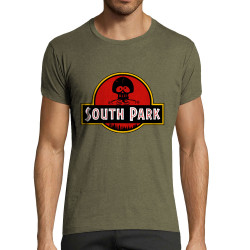 T-shirt homme fit kaki chiné South Park (Andy,Détournements,Films/Séries)