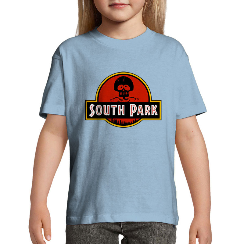 T-shirt enfant bleu ciel South Park (Andy,Détournements,Films/Séries)