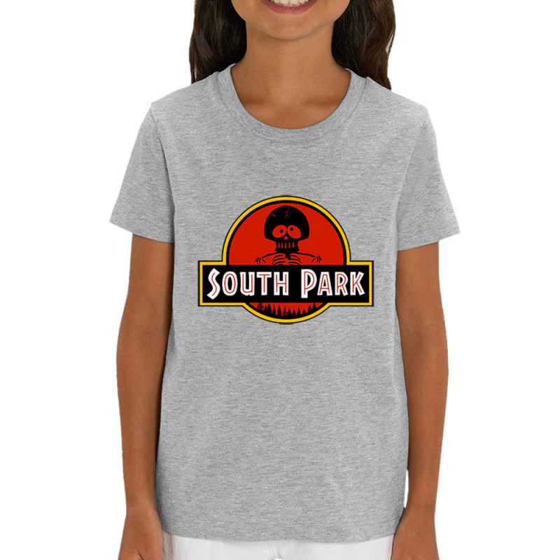 T-shirt enfant coton bio gris chiné South Park (Andy,Détournements,Films/Séries)