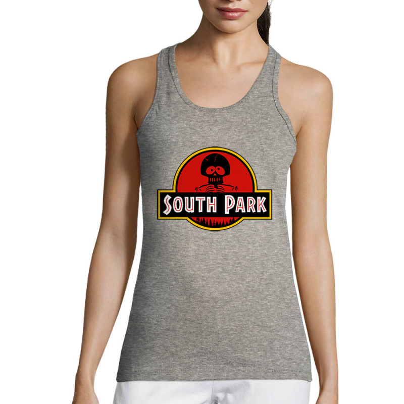 Débardeur femme gris chiné South Park (Andy,Détournements,Films/Séries)
