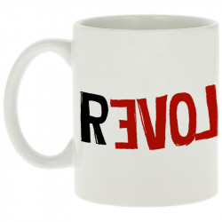 Mug blanc Revolution Love (Andy,Slogans engagés)