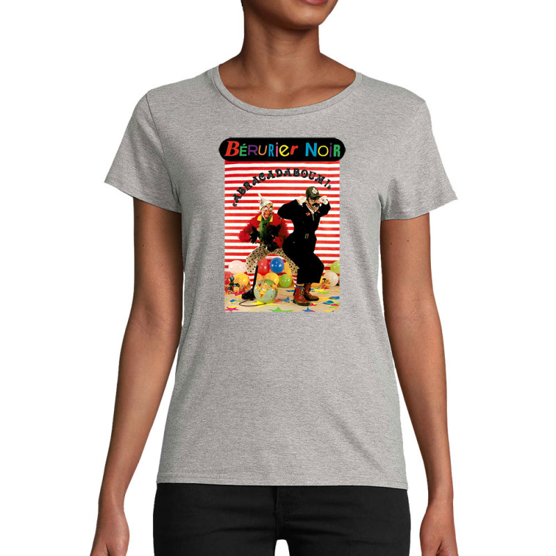 T-shirt femme coton bio gris chiné Bérurier Noir - Abracadaboum (Bérurier Noir)