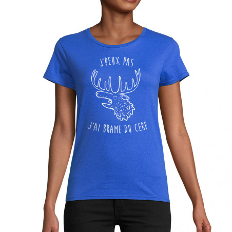 T-shirt femme coton bio...