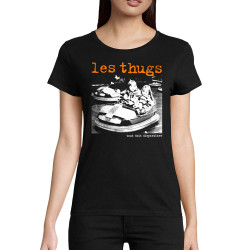 T-shirt femme coton bio noir Les Thugs - Tout doit disparaître (Les Thugs)
